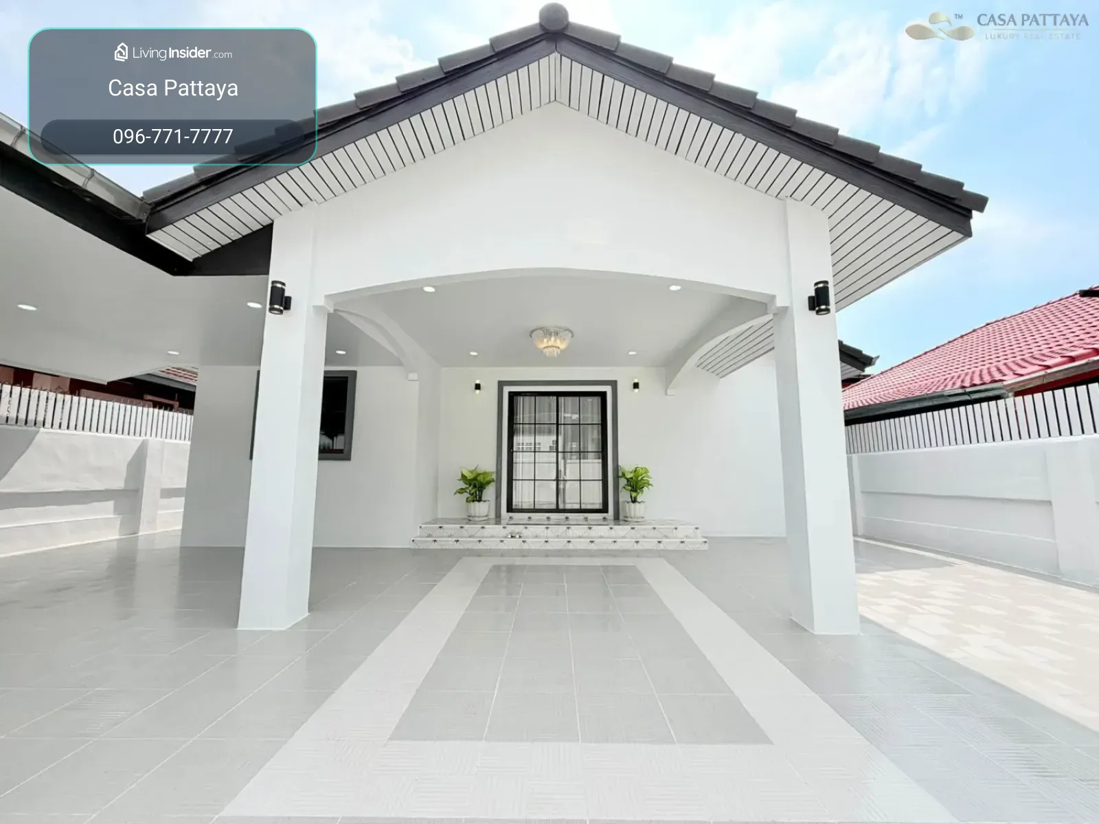 ขายบ้านเดี่ยวชั้นเดียวพร้อมอยู่ หมู่บ้านรุ่งโรจน์ซิตี้ นาเกลือ 13 – รูปที่ 2