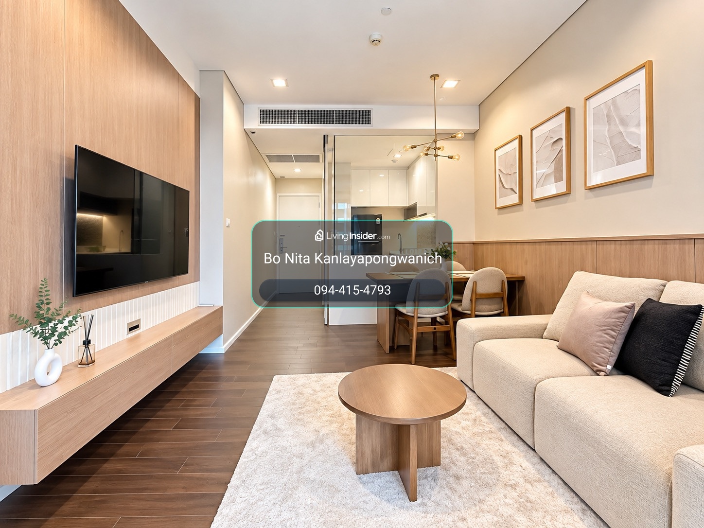 🔥 ให้เช่า The Saint Residences | 2 ห้องนอน 65 ตร.ม. ลดพิเศษเหลือ 37,000 บาท/เดือน! – รูปที่ 2
