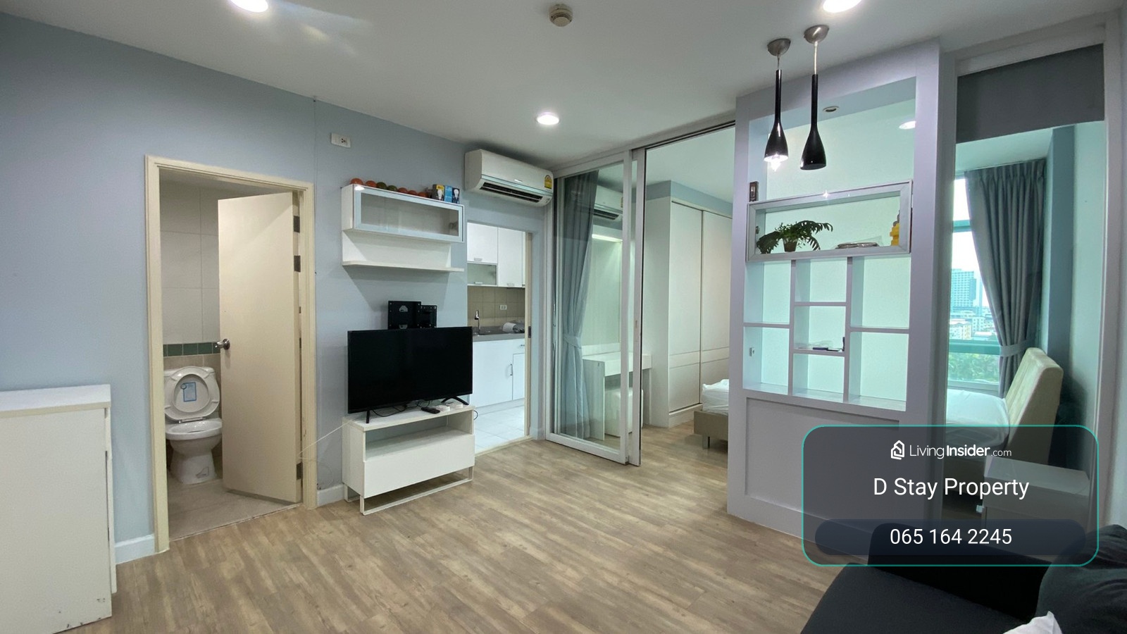 Best Price ✨ให้เช่า Centric Scene Sukhumvit 64 ห้องสวย พื้นที่กว้าง น่าอยู่มาก ตกแต่งเฟอร์ครบ ‼️DS4322 | Line @Dstay – รูปที่ 2