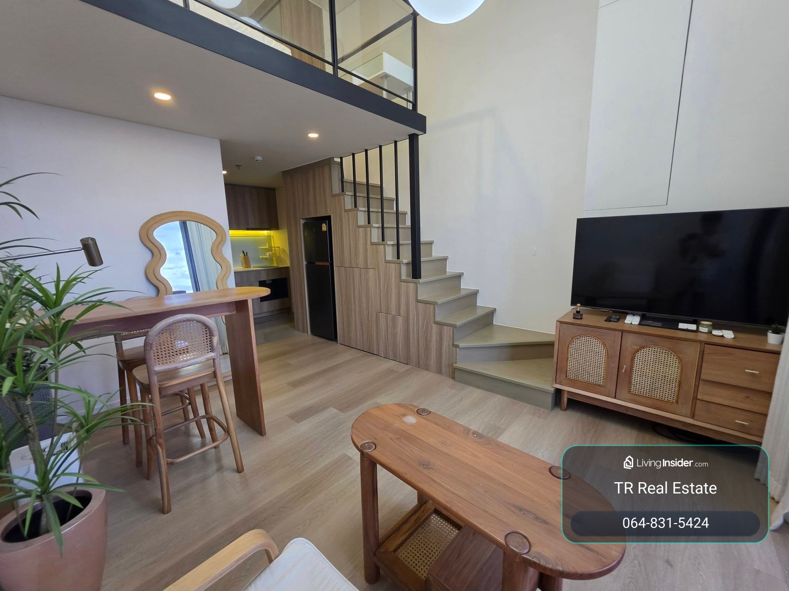 🏡 Condo for Rent – Siamese Sukhumvit 87 (ไซมิส สุขุมวิท 87) | Duplex 1 Bed | 1 Bath | 52 sqm | Floor 8 | BTS On Nut | 💰25,000 THB/month | LINE: @979ywrvr | Ref: PK0252 – รูปที่ 3