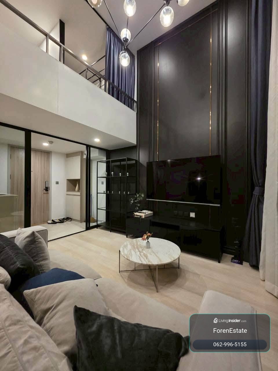 ปล่อยเช่า คอนโด Duplex ใกล้ BTS ช่องนนทรี ✨KnightsBridge Prime Sathorn ✨1 ห้องนอน พร้อมเข้าอยู่ ใกล้เซ็นทรัล พระราม 3  – รูปที่ 2