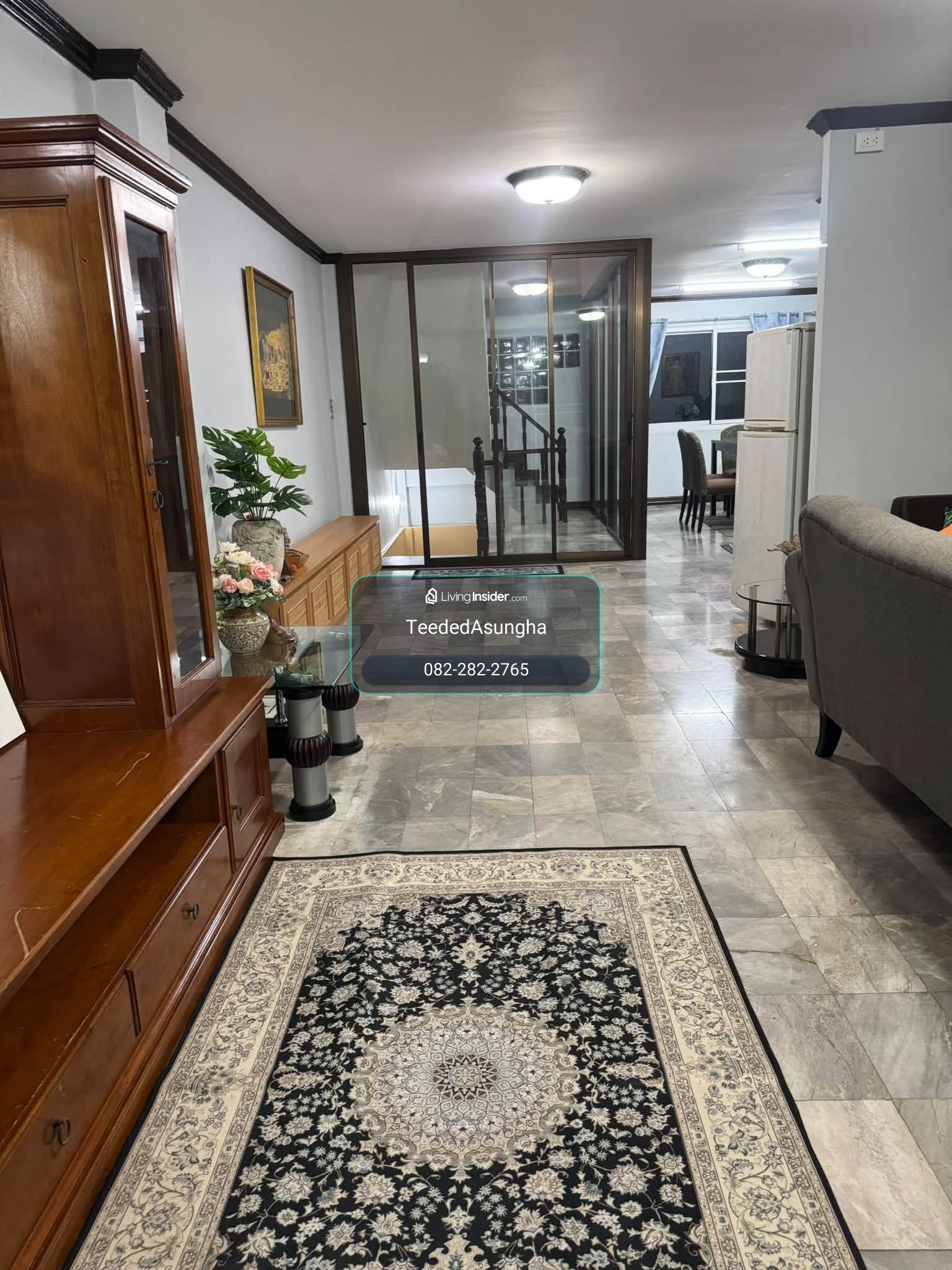 ให้เช่า 30ตรว 5นอน5น้ำ ทาวน์โฮม 4 ชั้น Royal Nakarin Villa ซอยสุภาพงษ์ 1 อ่อนนุช 46  – รูปที่ 4