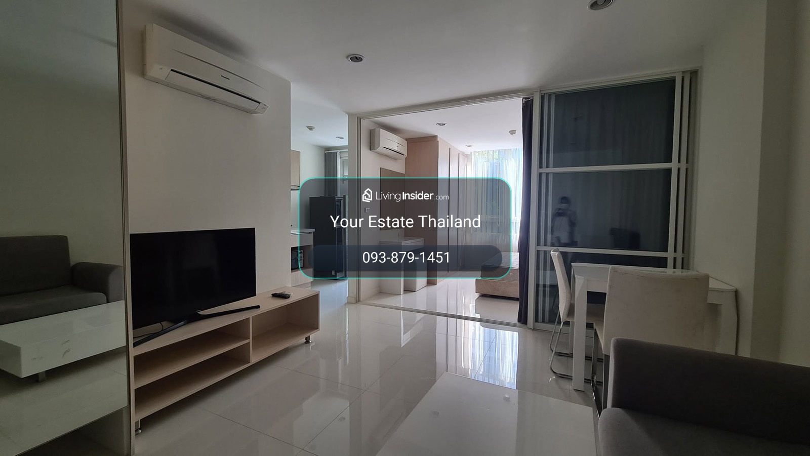 Element Srinakarin Condo, newly renovated room, garden view, available and ready for rent. – รูปที่ 2