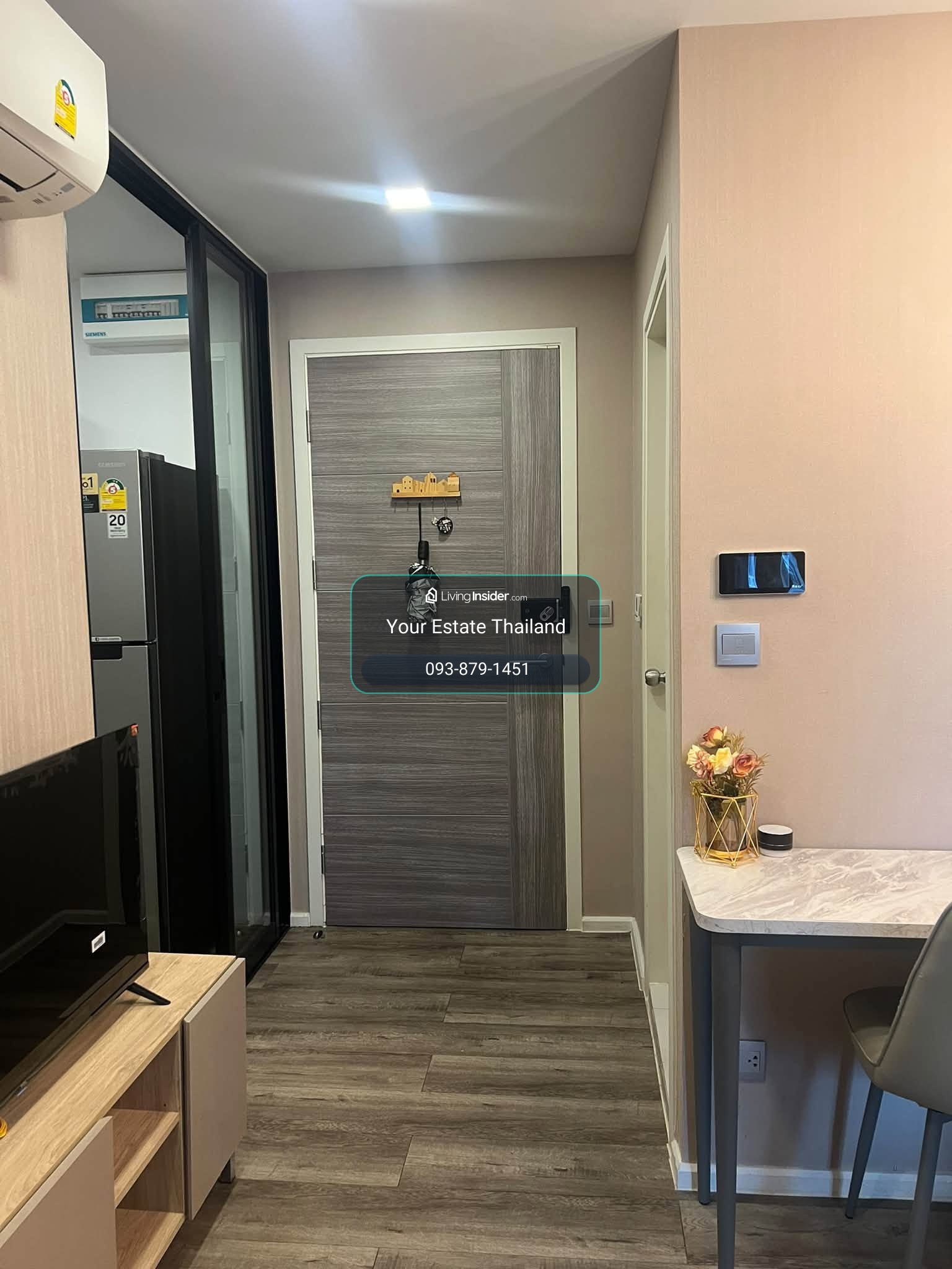 Atmoz Ratchada-Huai Khwang, 2 bedroom condo, beautiful room, fully furnished. Vacant and ready for rent – รูปที่ 4