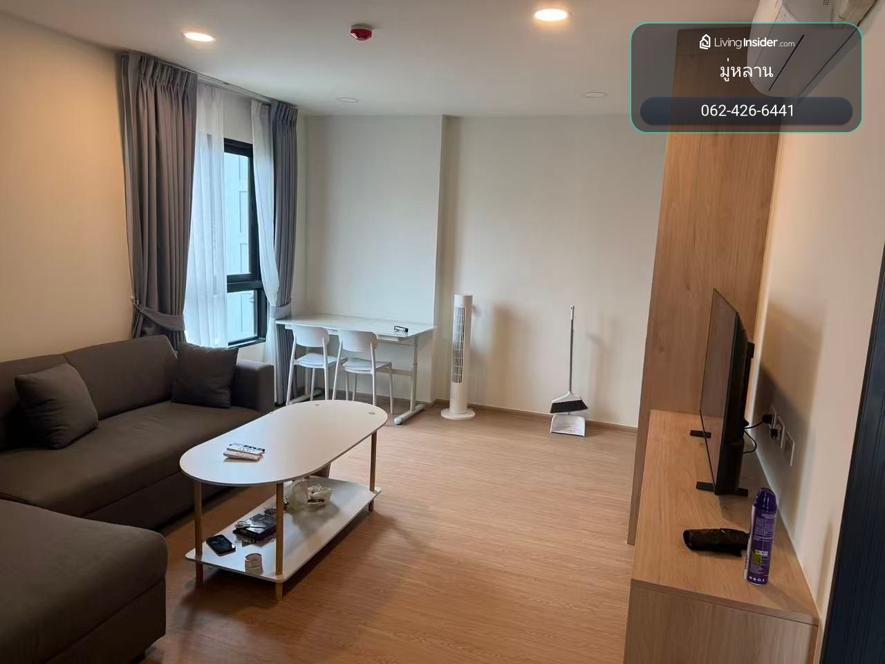 Condo for rent, The1Plus Ram 40, fully furnished condo, ready to move in, close to the Orange Line, 400 meters!! – รูปที่ 2