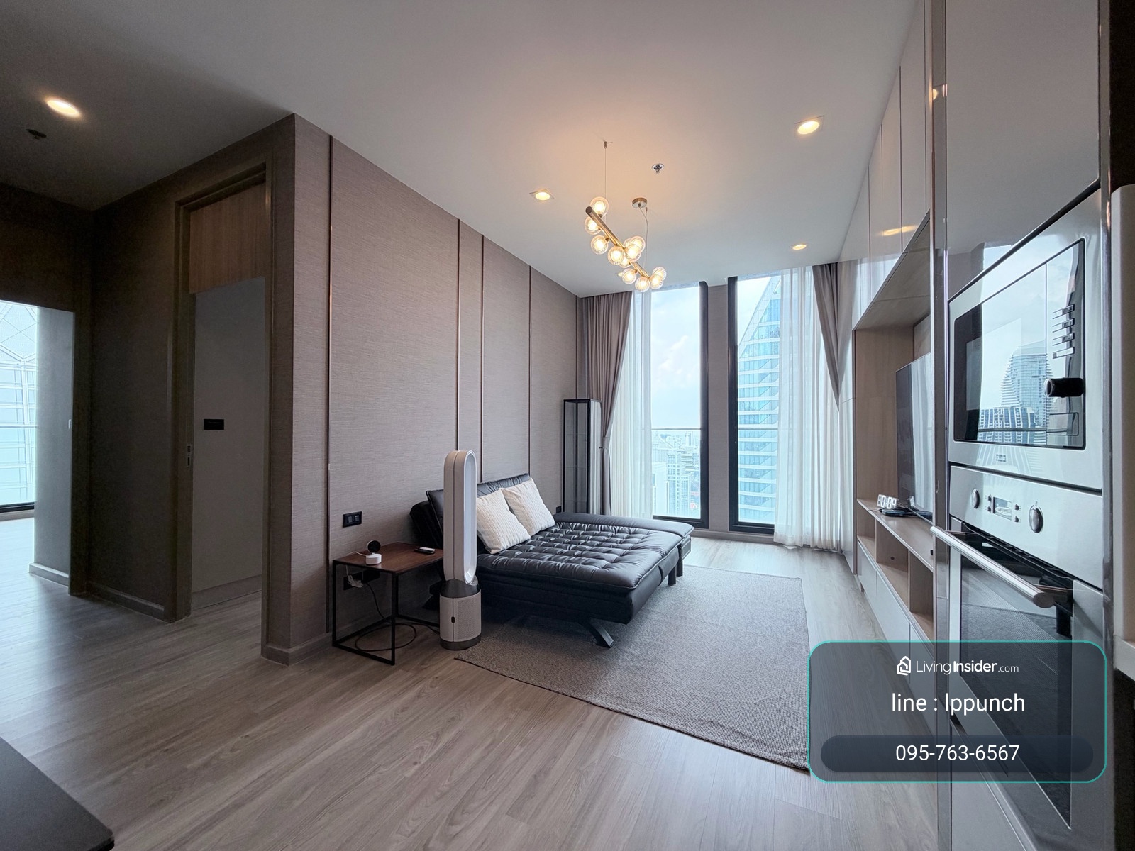 ให้เช่า2ห้องนอน Noble Ploenchit พร้อมลิฟต์ส่วนตัว ห้องสวยมาก พร้อมย้าย🔥 – รูปที่ 3