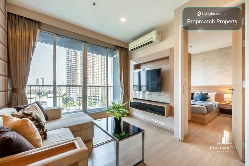 ✨Flash Deal ✨Rhythm Sukhumvit 50 ( 1Bed 1Bath 45SQM.) พร้อมอยู่ ! เพียง 30,000 บาทต่อเดือน Tel.0981315848@propmatch  – รูปที่ 2
