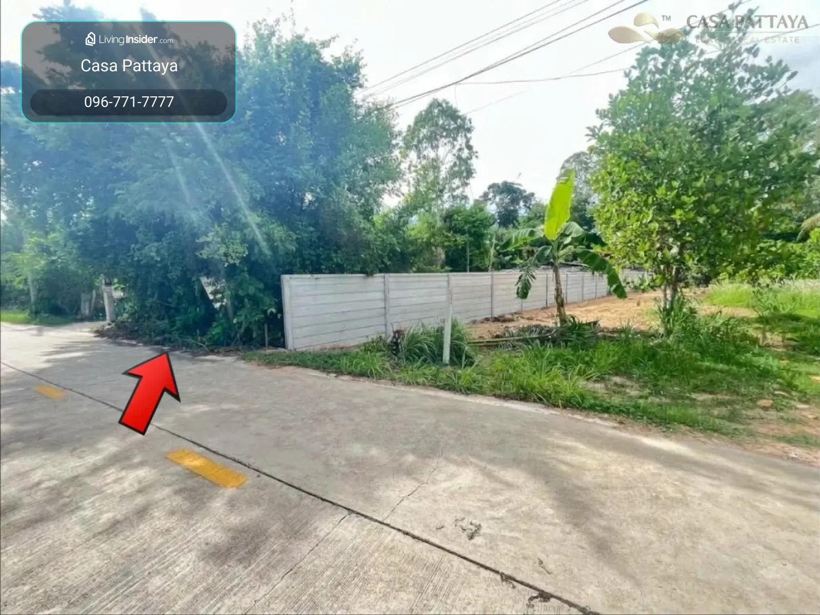 ขายที่ดินเปล่าแปลงสวย ติดถนนคอนกรีต บ้านมาบฟักทอง (ห้วยใหญ่) – รูปที่ 2