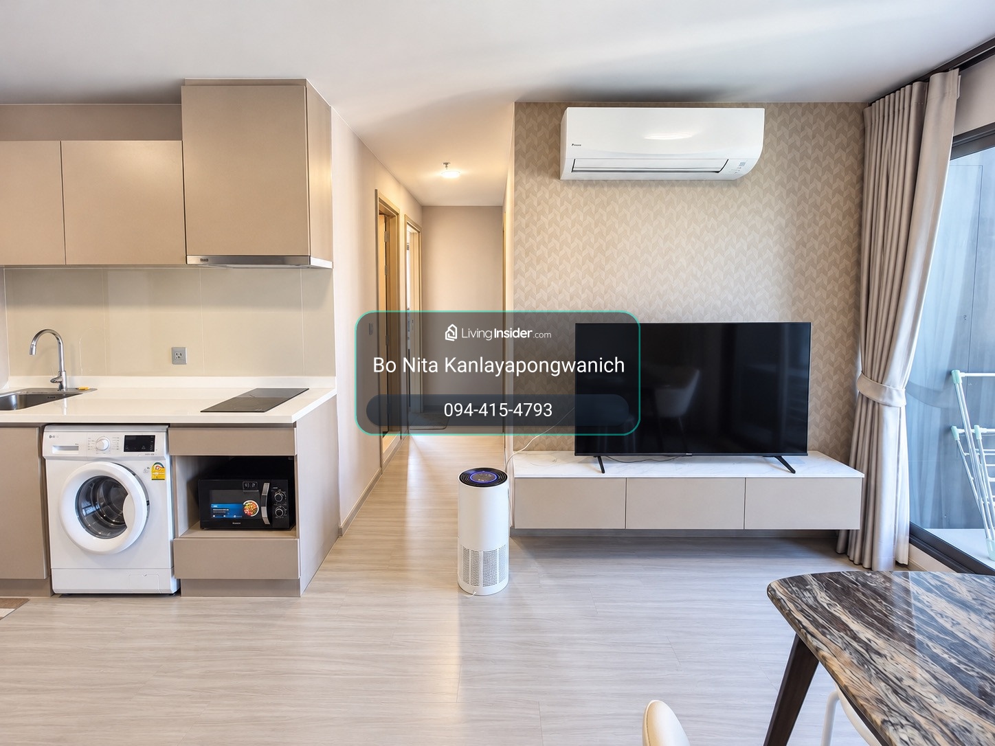 🏡 For rent Life Ladprao | 2 bedrooms, 55 sq m. | Reduced to 38,000 baht/month 🔥 – รูปที่ 2