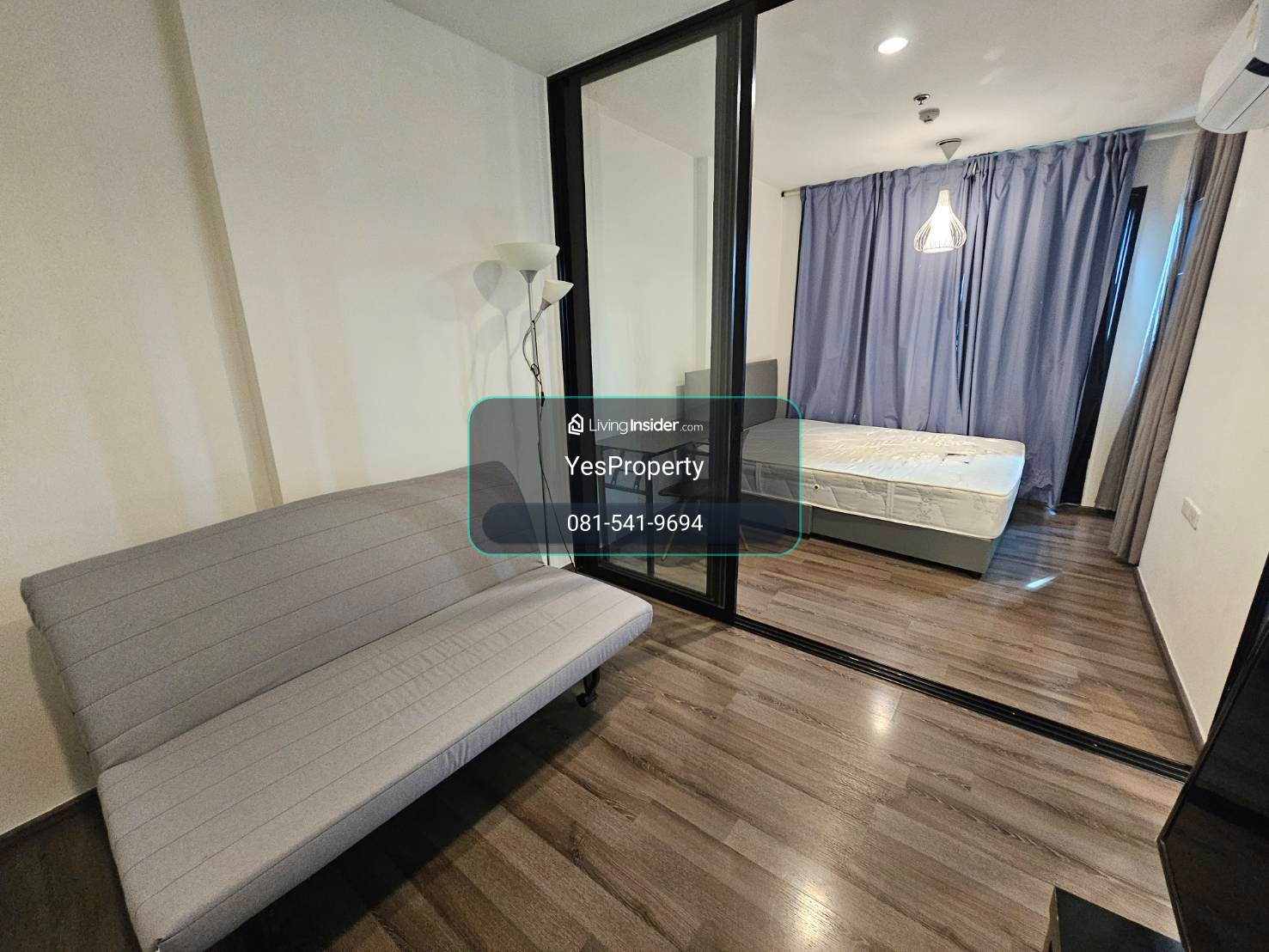 ปล่อยเช่า 1 ห้องนอน 1 ห้องน้ำ เดอะ เบส พาร์ค เวสต์ | The Base Park West – รูปที่ 3