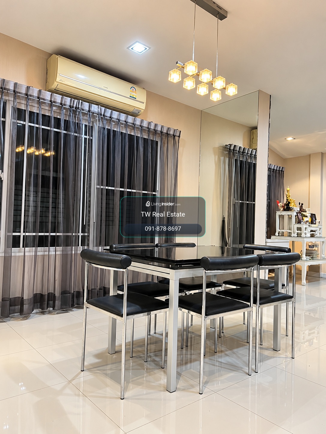ให้เช่าบ้านเดี่ยวในโครงการ Mantana Ramintra–Wongwaen (มัณฑนา รามอินทรา–วงแหวน) ทำเลบ้านหน้าสวน บนถนนเมนของโครงการ บรรยากาศร่มรื่น เหมาะสำหรับครอบครัวที่ต้องการพื้นที่ใช้สอยกว้างขวางและความเป็นส่วนตัว – รูปที่ 3