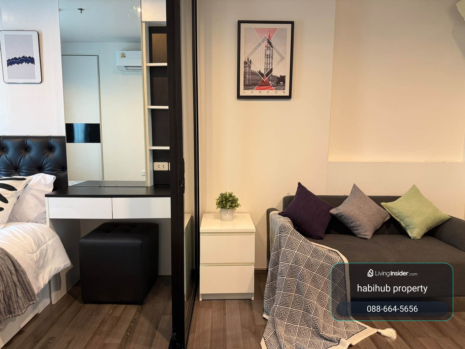 🏠✨ เดอะ เบส พาร์ค เวสต์ (The Best Park West) | เช่าคอนโด 1 ห้องนอน (HBH-RP-331) – รูปที่ 3