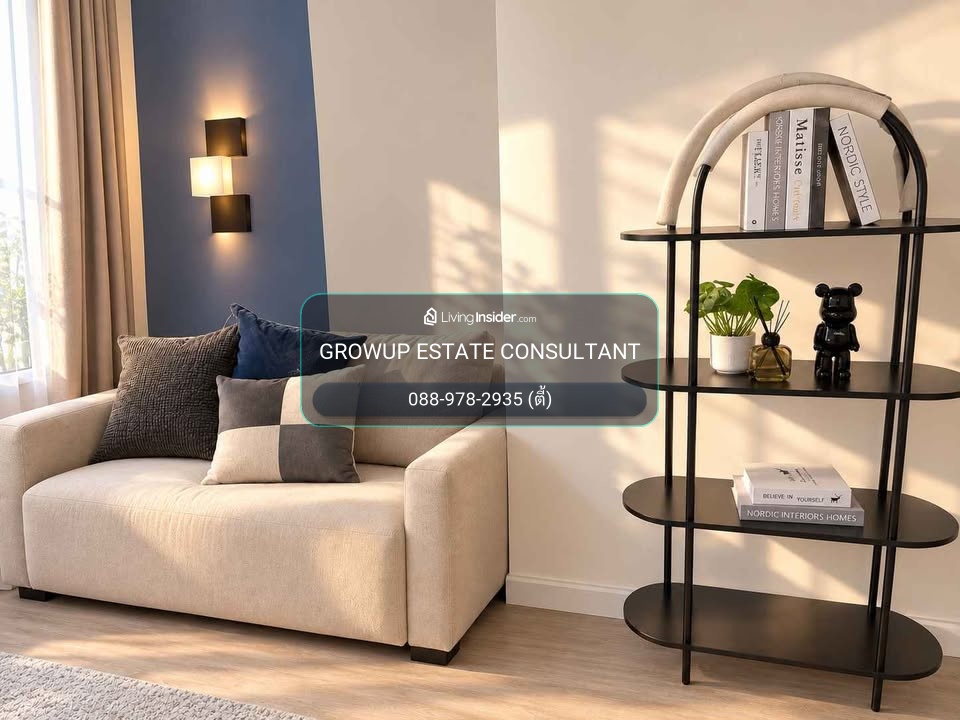 K-7262 🔥🔥Beautiful room, pool view, newly decorated, A space Asoke-Ratchada, ready to move in, near MRT Rama 9, Airport Rail Link Makkasan. – รูปที่ 2
