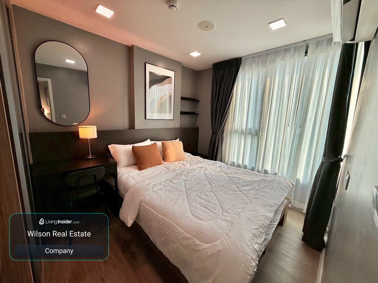 Corner room type, 2 bedrooms, pool view, first building (easy to take the Shuttle Bus) – รูปที่ 4