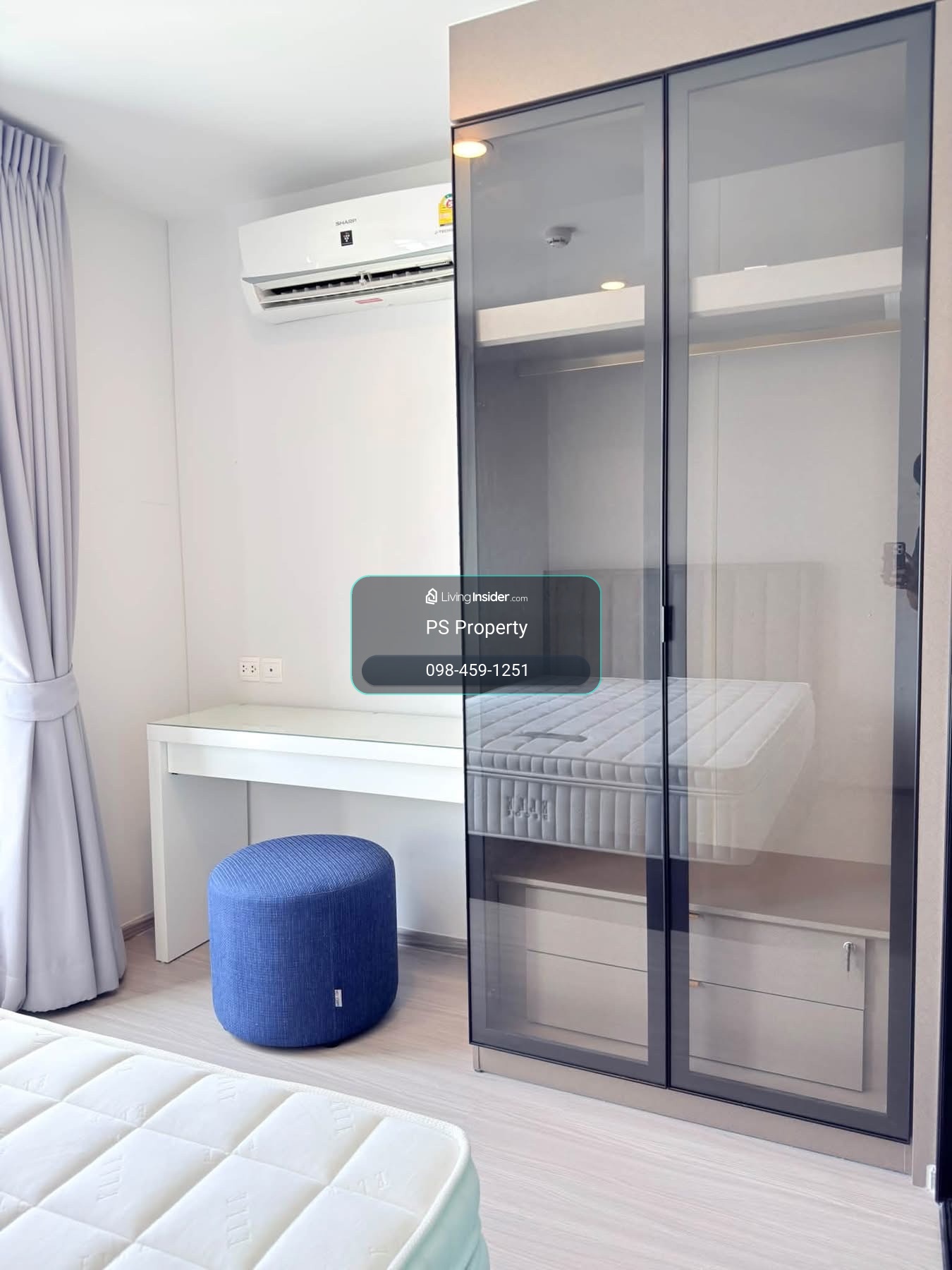 ให้เช่า 🔥 Aspire Asoke - Ratchada 🔥 เฟอร์นิเจอร์ และ เครื่องใช้ไฟฟ้าครบ ใกล้ MRT พระราม 9 – รูปที่ 3