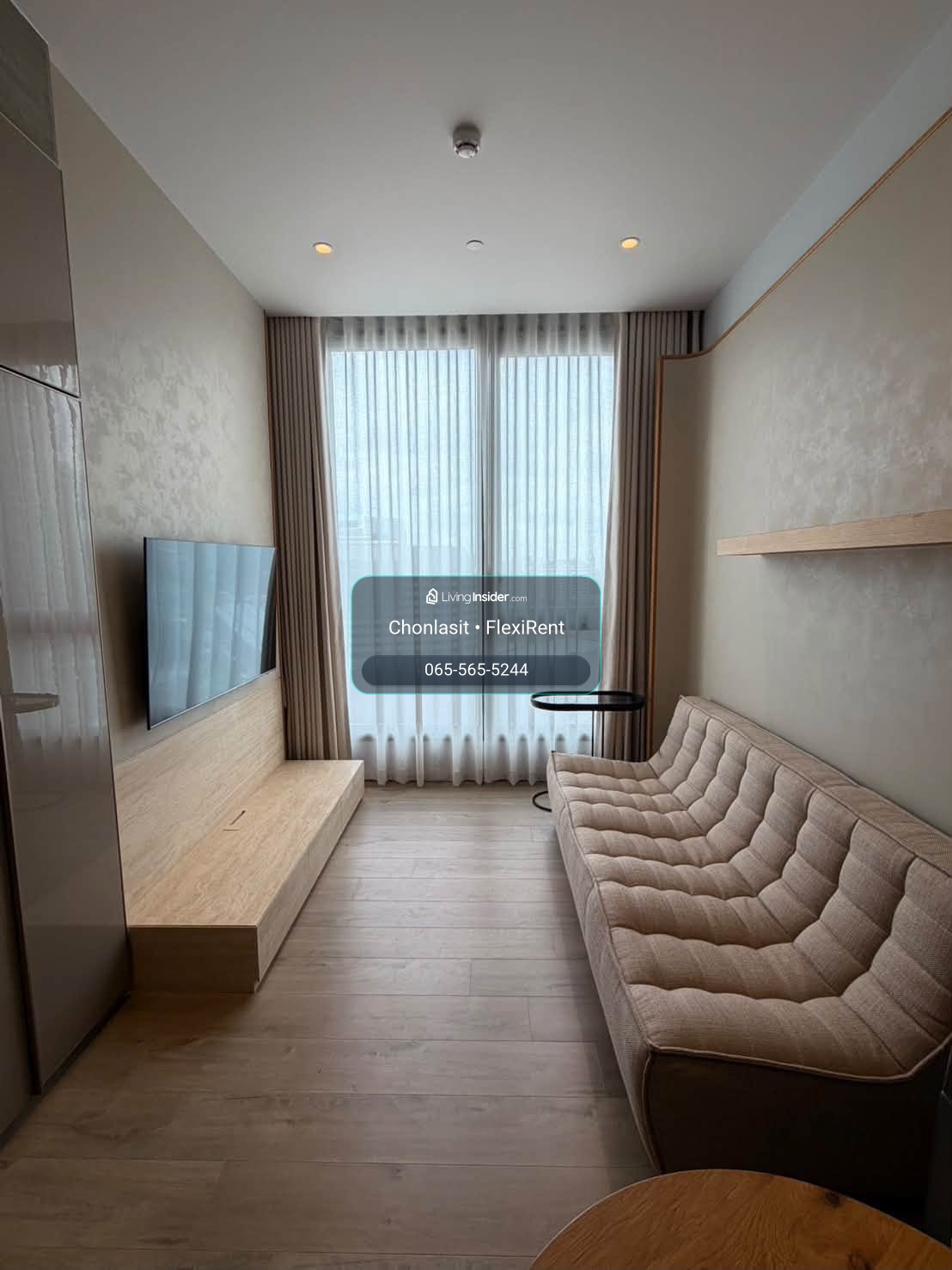 🌳 วิวสวนจตุจักร 700 ไร่ ชั้น 15 ใกล้ BTS เพียง 20 ม. | The Crest Park Residences – รูปที่ 3