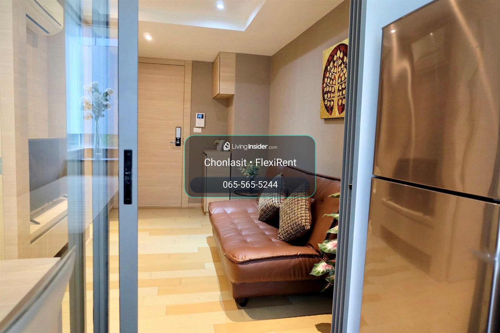 ห้องสวย ตกแต่งพร้อมอยู่ เฟอร์นิเจอร์และเครื่องใช้ไฟฟ้าครบ  | Klass Silom – รูปที่ 3