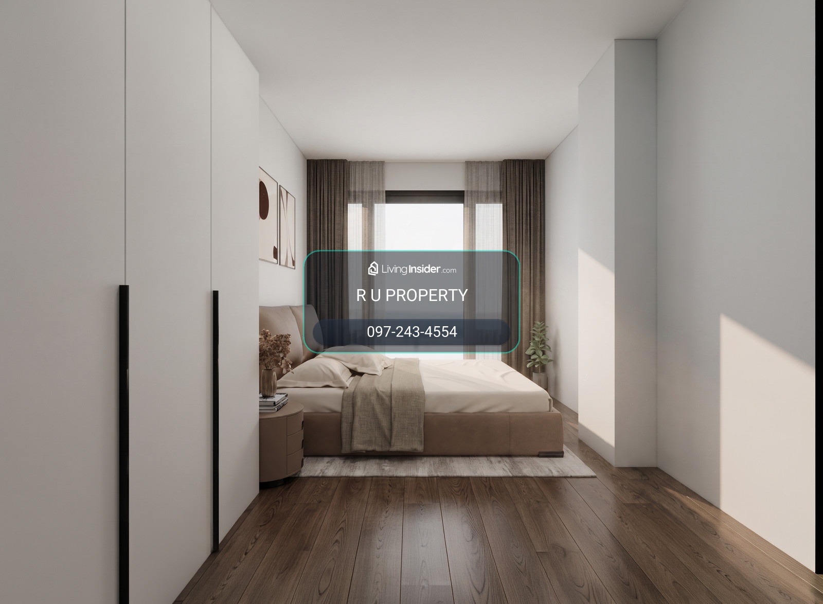 NIVATI RESIDENCE Thonglor 23 Rental Price 130,000 THB/Month 104.17 sq.m. 2 Bedrooms 3 Bathrooms 1 Living room *Minimum 1 Year Lease – รูปที่ 4