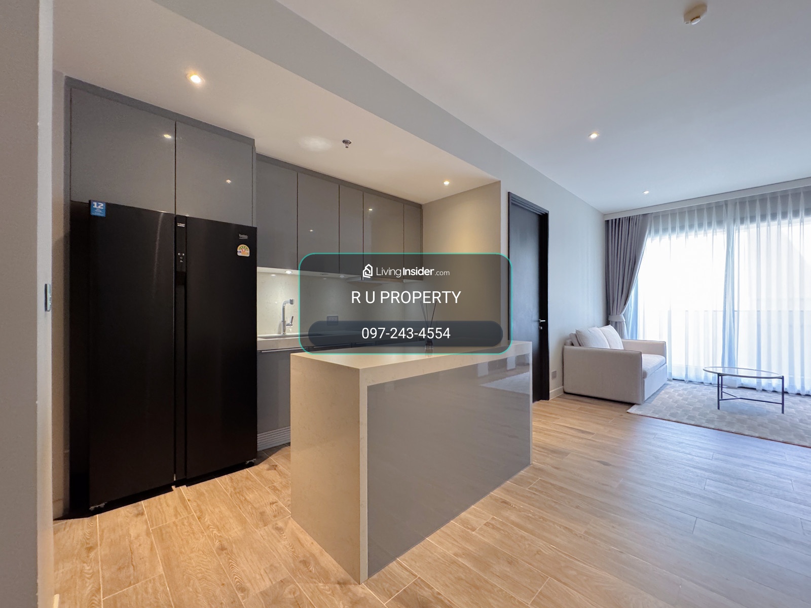 NIVATI RESIDENCE Thonglor 23 Rental Price 130,000 THB/Month 104.17 sq.m. 2 Bedrooms 3 Bathrooms 1 Living room *Minimum 1 Year Lease – รูปที่ 4