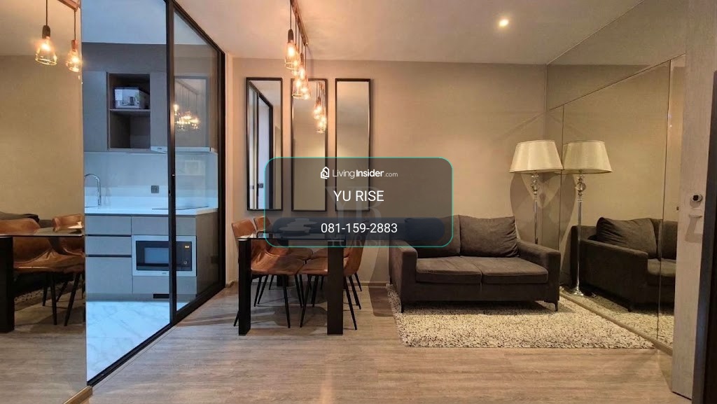 ให้เช่า Rhythm Ekkamai 1 ห้องนอน 1 ห้องน้ำ แต่งสวย เดิน 3 นาทีถึง BTS เอกมัย และ Gateway Ekkamai – รูปที่ 3