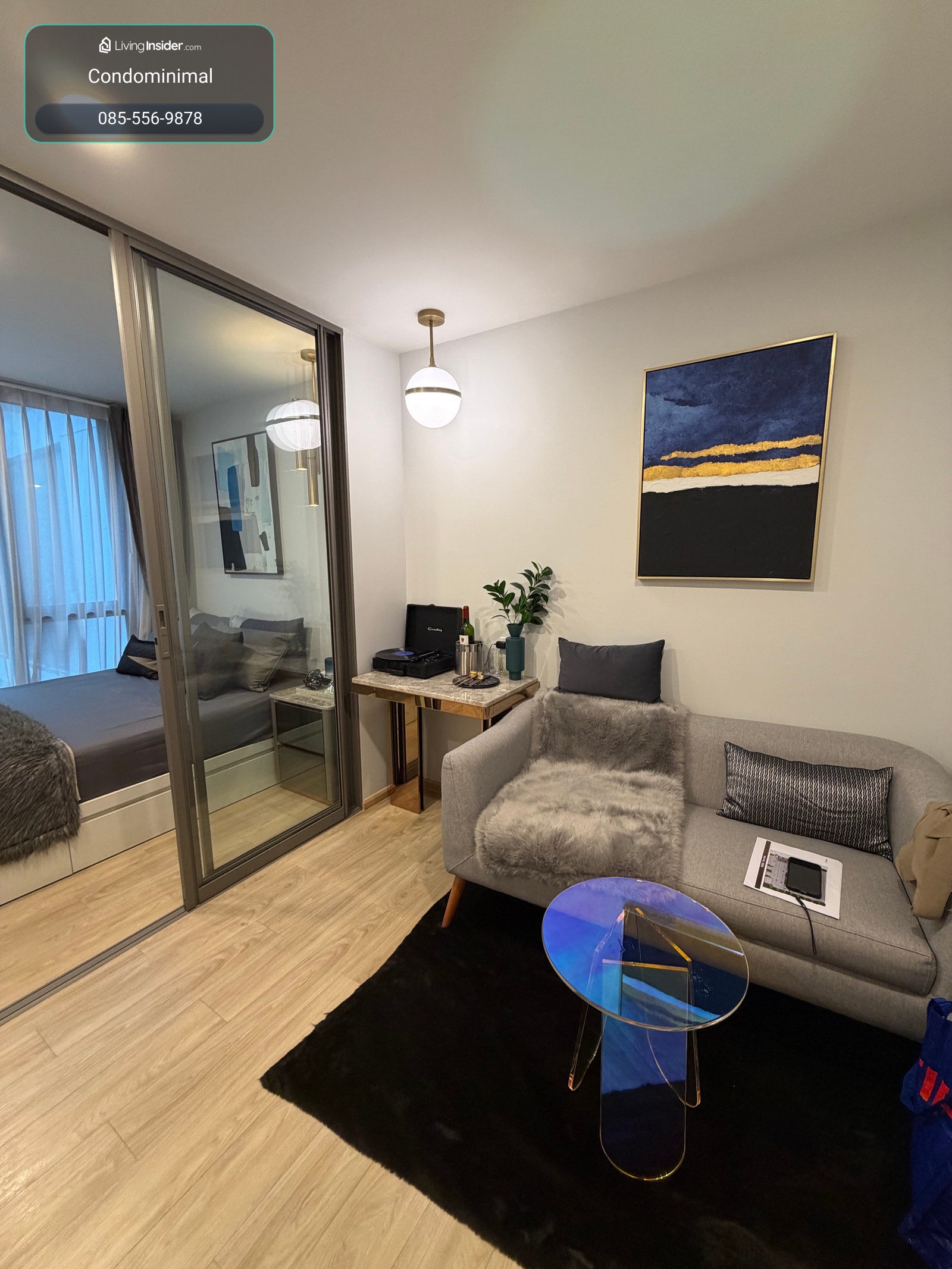 For rent ESQUE Sukhumvit 101/1 (ESQ) beautiful room Type S size 24 sq m. – รูปที่ 4