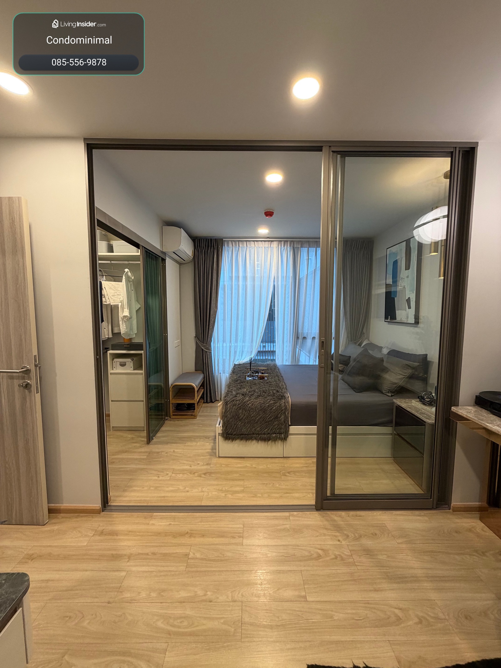 For rent ESQUE Sukhumvit 101/1 (ESQ) beautiful room Type S size 24 sq m. – รูปที่ 3