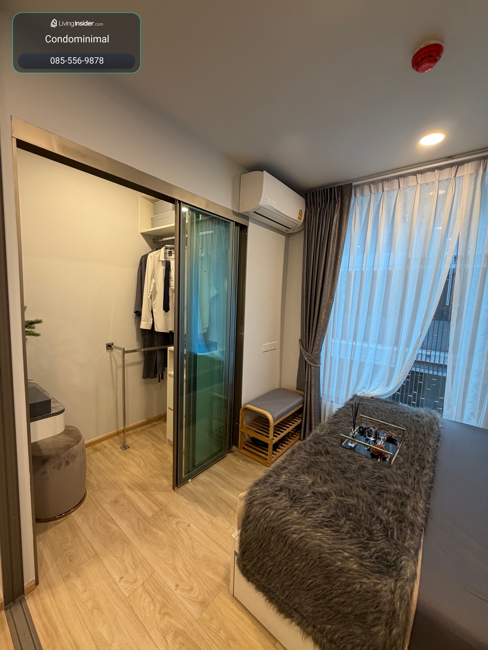 For rent ESQUE Sukhumvit 101/1 (ESQ) beautiful room Type S size 24 sq m. – รูปที่ 2