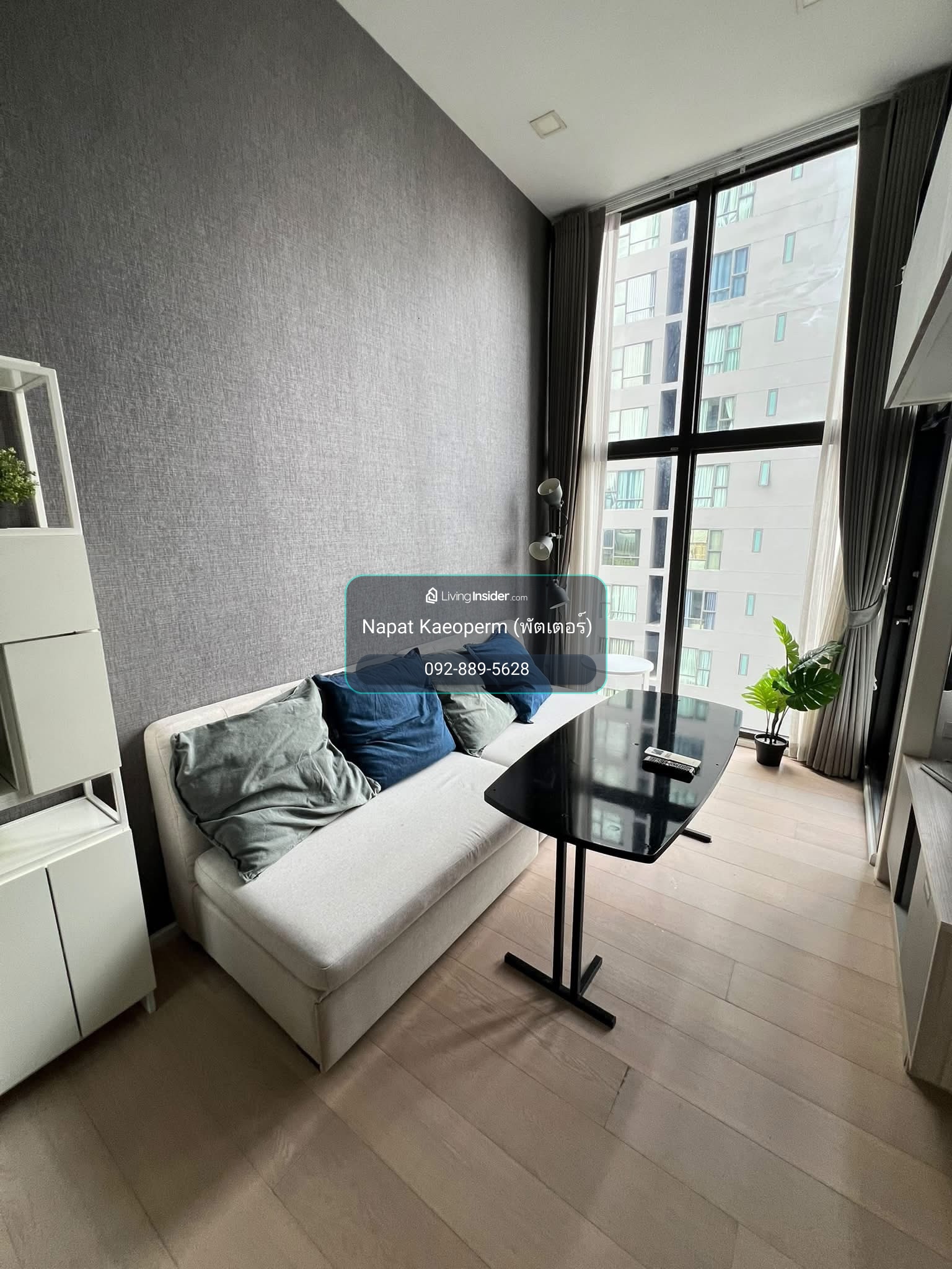 𝐂𝐡𝐞𝐰𝐚𝐭𝐡𝐚𝐢 𝐑𝐞𝐬𝐢𝐝𝐞𝐧𝐜𝐞 𝐀𝐬𝐨𝐤𝐞 𝐑𝐚𝐦𝐚𝟗 ⭐️33 Sqm ⭐️Duplex 20,000 ติด Mrt rama9 ห้างเซ็นทรัลพระราม9 สนใจติดต่อ💙line:plustor_ss – รูปที่ 3