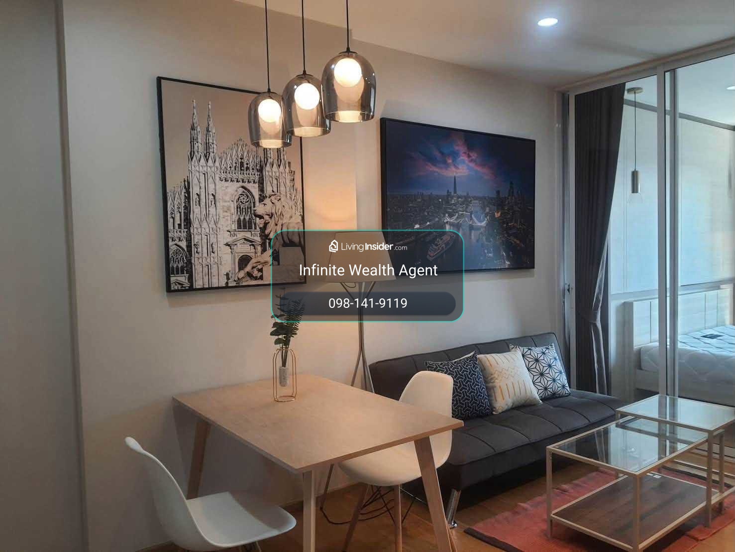 ✨ ห้องแต่งสวยน่าอยู่ รีโนเวทใหม่ทั้งห้อง • วิวแม่น้ำเจ้าพระยา ชั้นสูง | Hive Sathorn 41 ตร.ม. ก้าวเดียวถึง BTS กรุงธนบุรี นัดชมห้องฟรี! – รูปที่ 3