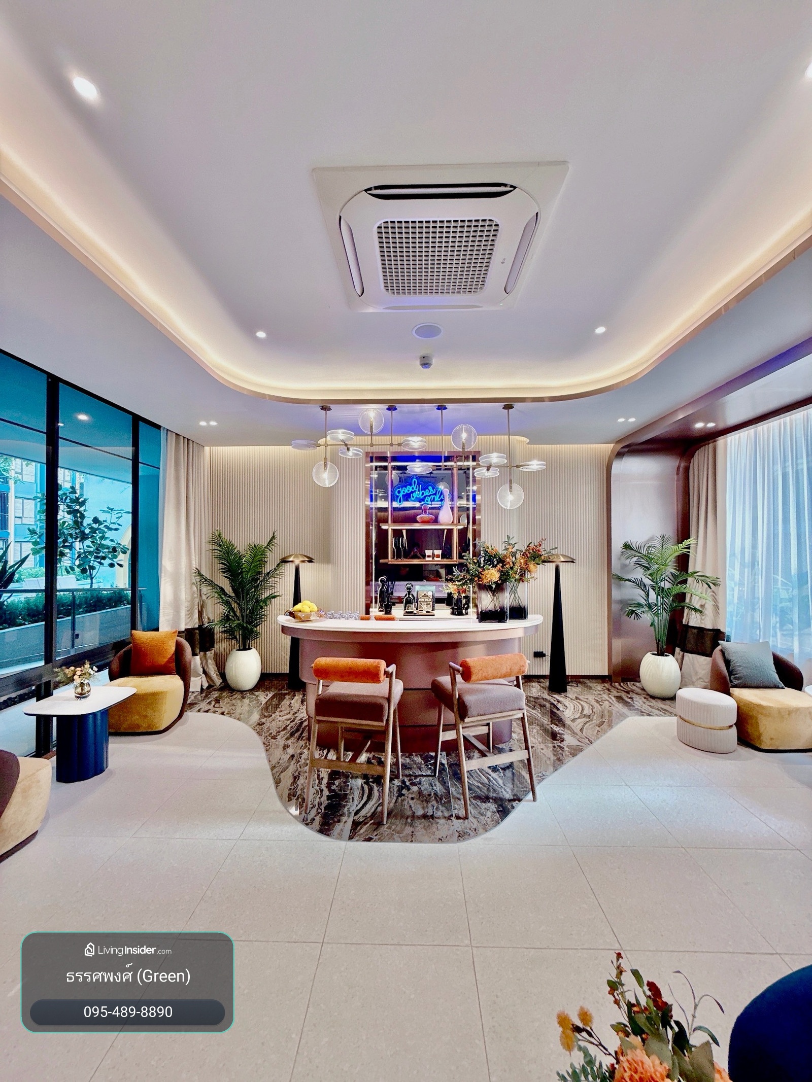 New room from the project, fully furnished, ready to move in. **Can raise pets** – รูปที่ 3