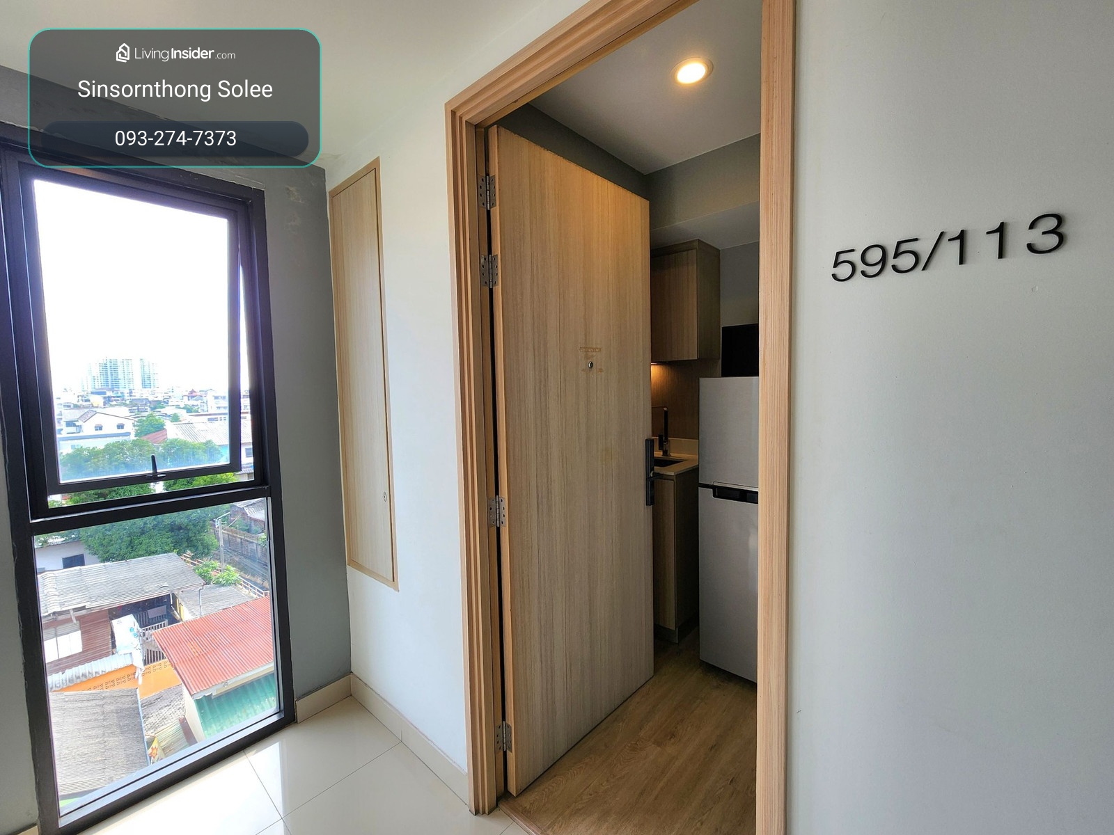 Near Thammasat 10 minutes - corner room! I'm free now. Electrical appliances and complete furniture!!** For rent The Most Itsaraphap near Siriraj MRT Bang Khun Non SN517.3.113 – รูปที่ 2