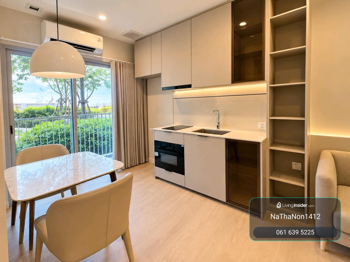 🏙️ให้เช่า ห้องแต่งสวย ใหม่เอี่ยม ชั้นเดียวกับส่วนกลาง เฟอร์ฯ คช.ไฟฟ้า พร้อมอยู่ ทัก📱or Line: 061 639 5225 – รูปที่ 4