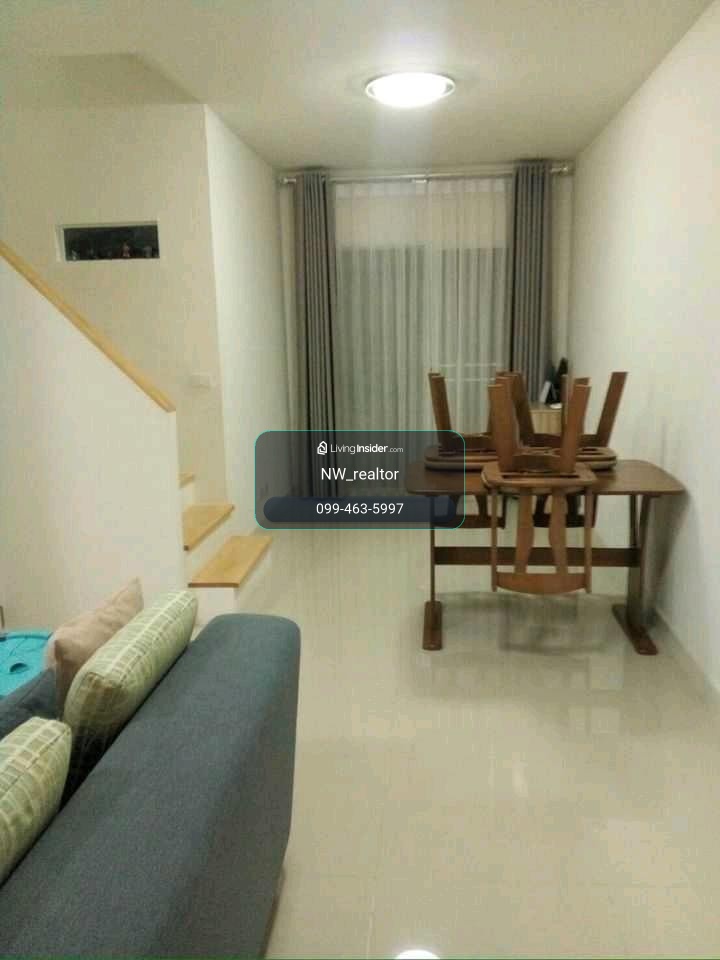 ให้เช่า พลีโน่เพชรเกษม 81บ้านทาวน์เฮาส์2ชั้น พร้อมอยู่ หิ้วกระเป๋าเข้าได้เลย มีครบทุกอย่าง  – รูปที่ 3