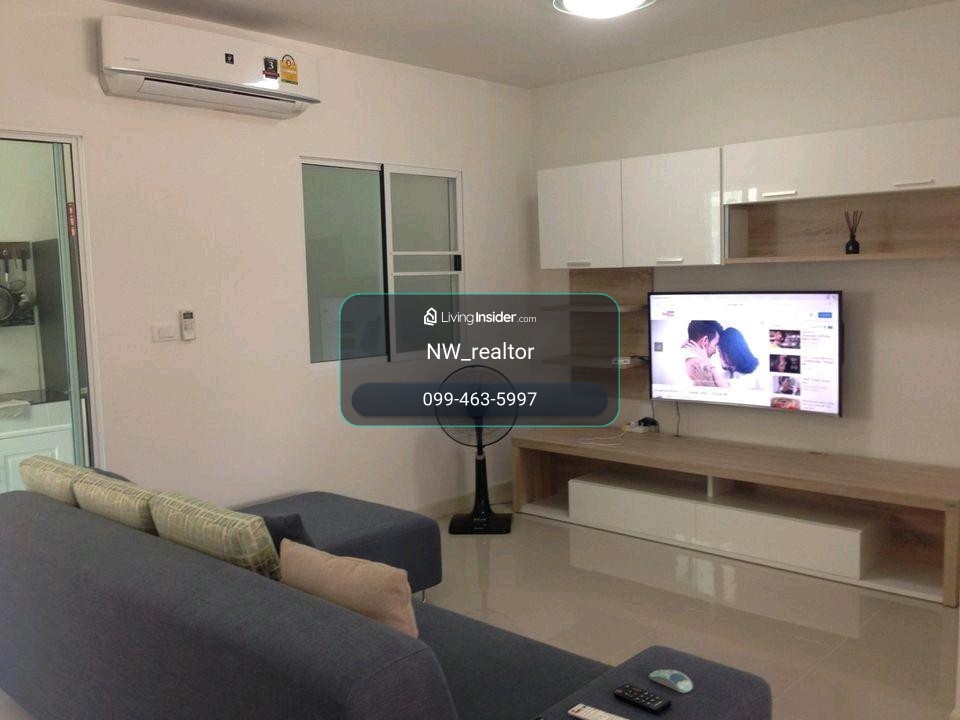 ให้เช่า พลีโน่เพชรเกษม 81บ้านทาวน์เฮาส์2ชั้น พร้อมอยู่ หิ้วกระเป๋าเข้าได้เลย มีครบทุกอย่าง  – รูปที่ 4