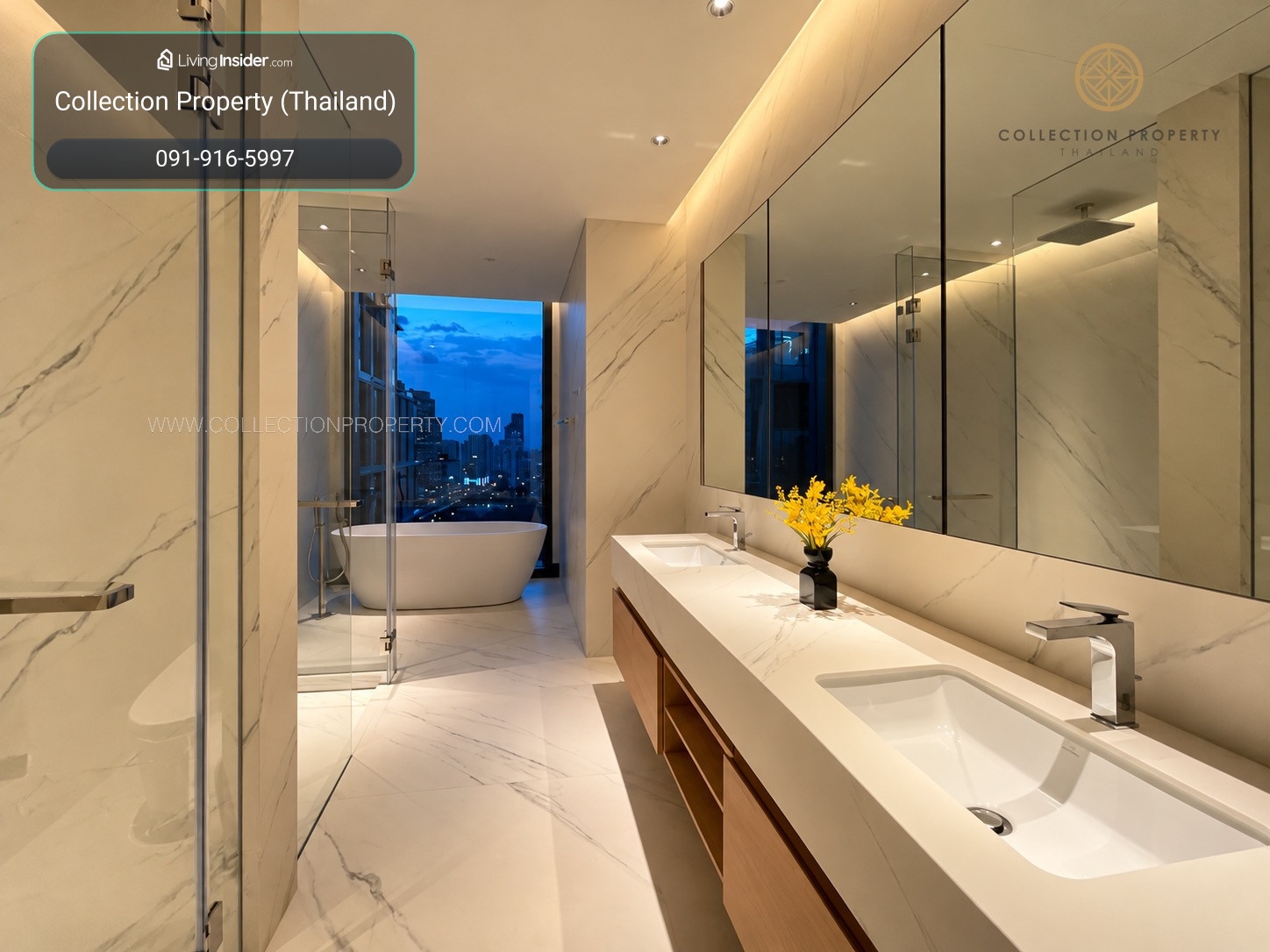 For Rent EIGHTEEN SEVEN ONE BANGKOK 3-Bedroom Residence with Lumpini Park View – รูปที่ 4
