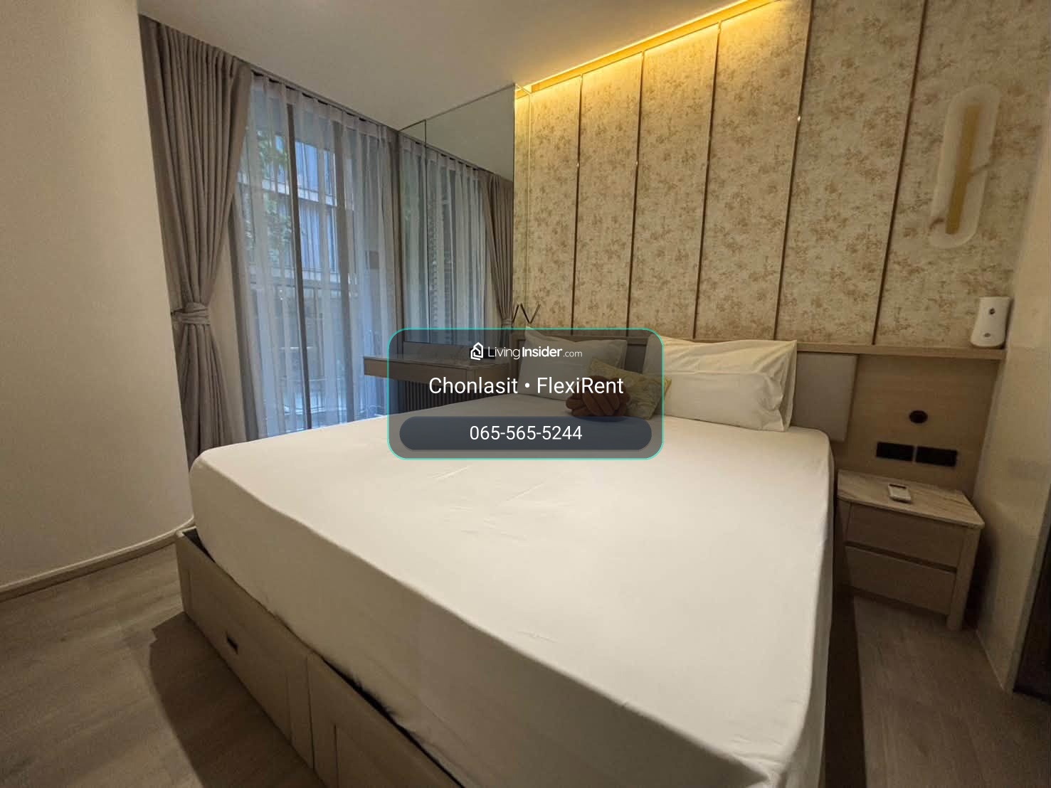 ✨ ให้เช่าระยะสั้น 1 Bedroom + Multi-Function Room พร้อมอ่างอาบน้ำ | FYNN Asoke – รูปที่ 4