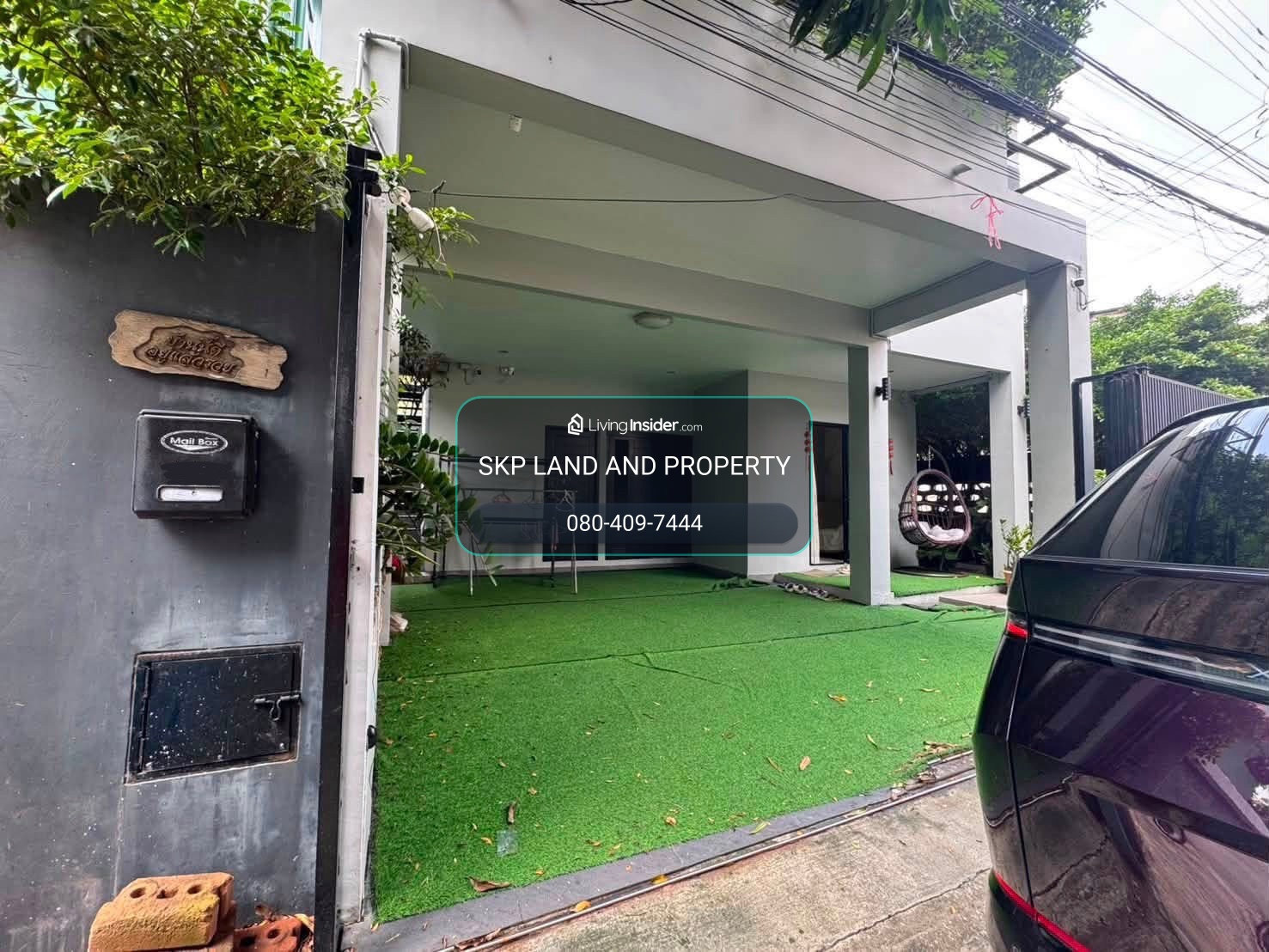 ให้เช่าบ้านเดี่ยว 3 ชั้น ย่านห้วยขวาง ใกล้ตลาดห้วยขวาง และ MRT ห้วยขวาง  – รูปที่ 2