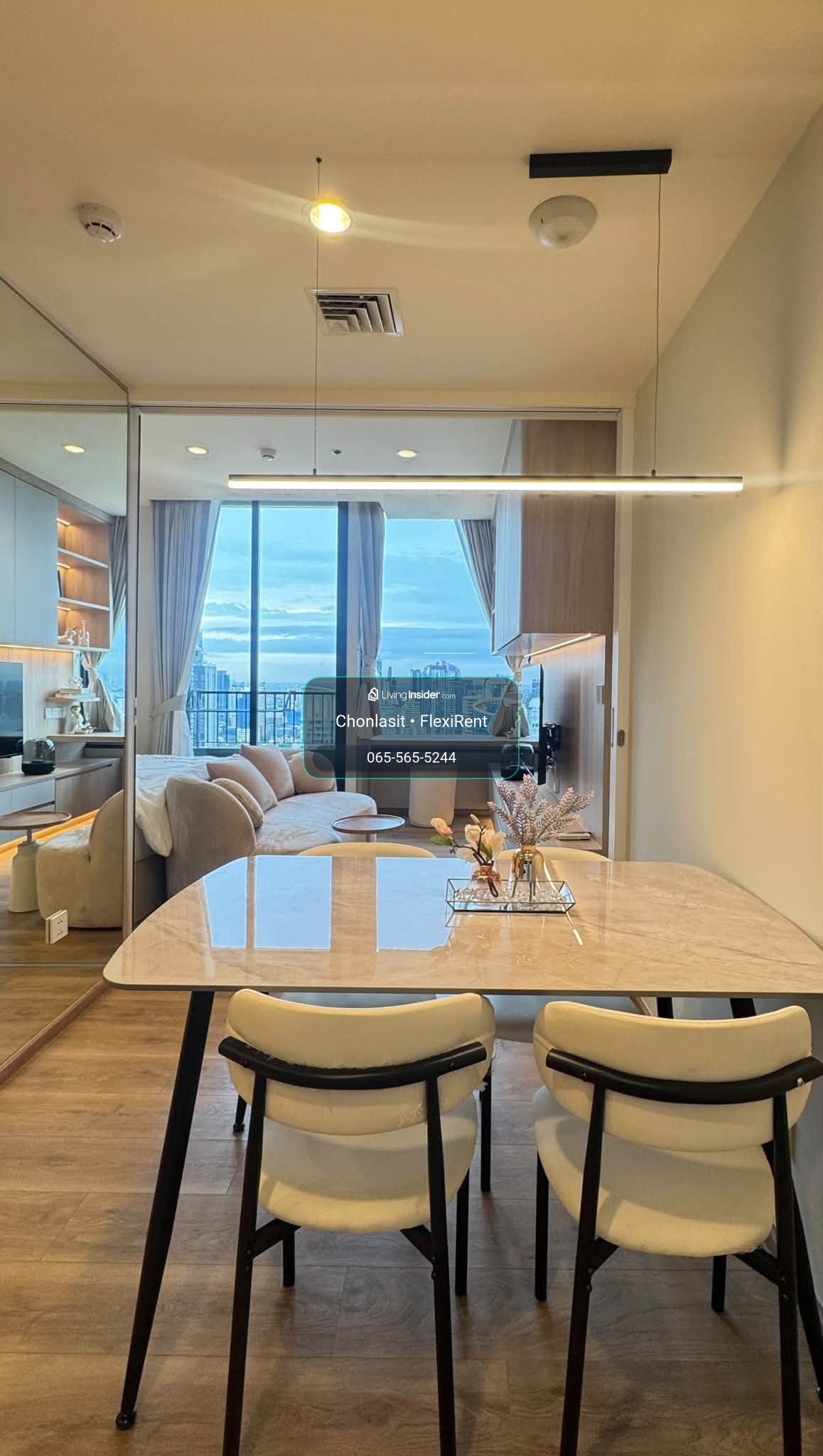 ✨ ชั้น 26 วิวเมืองสวย พร้อม Wi-Fi ความเร็วสูง 1000/1000 Mbps | Noble Form Thonglor – รูปที่ 4
