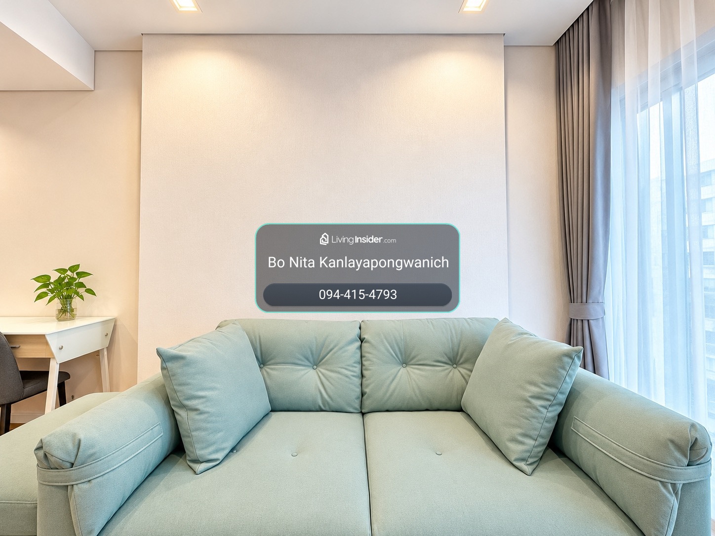 🏡 ให้เช่า The Saint Residences | 1 ห้องนอน 44 ตร.ม. | เพียง 23,000 บาท/เดือน 🔥 – รูปที่ 3