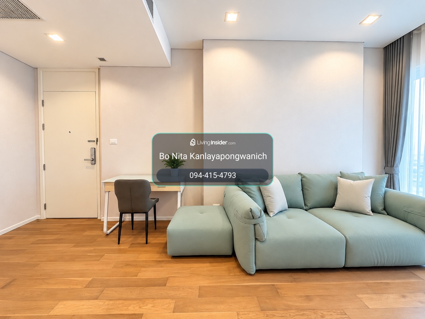🏡 ให้เช่า The Saint Residences | 1 ห้องนอน 44 ตร.ม. | เพียง 23,000 บาท/เดือน 🔥 – รูปที่ 2