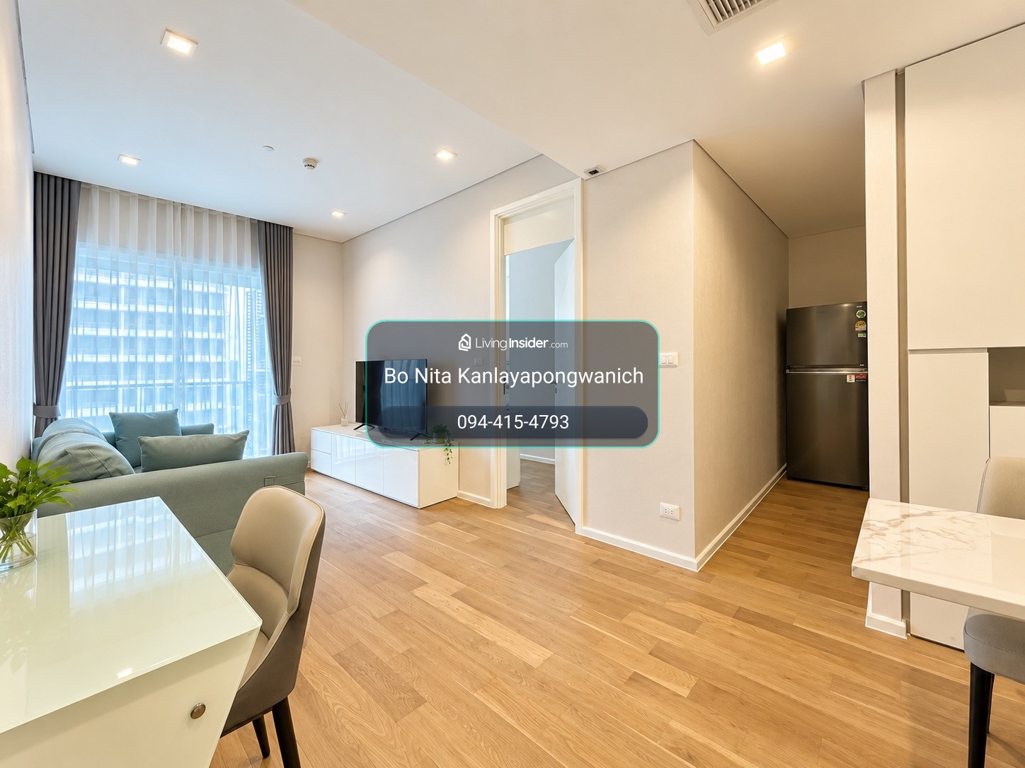 🏡 ให้เช่า The Saint Residences | 1 ห้องนอน 44 ตร.ม. | เพียง 23,000 บาท/เดือน 🔥 – รูปที่ 4
