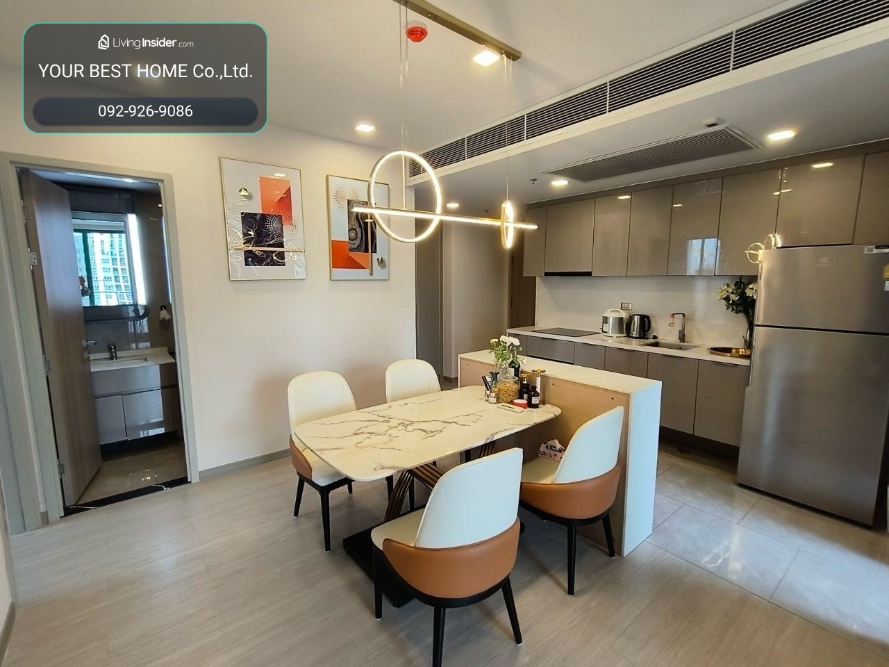 🧡 195 Condo for Rent – Rama 9, Bangkok 🧡 2bed – รูปที่ 3