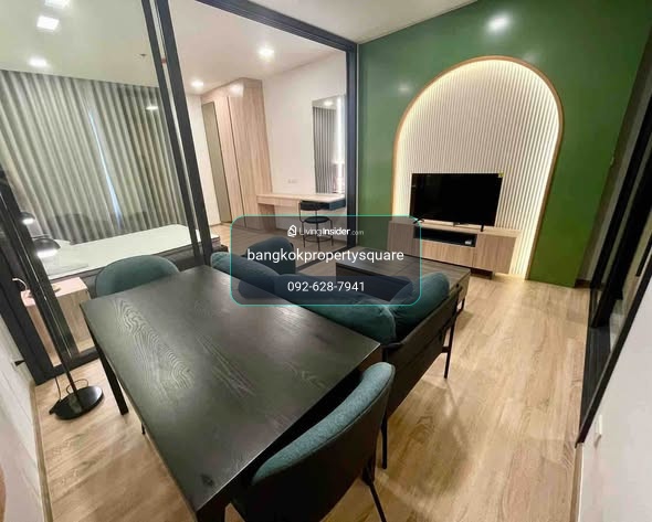 ให้เช่า XT Phayathai 1 ห้องนอน 42 ตร.ม. ชั้น 21 แต่งครบ ใกล้ BTS/Airport Link พญาไท 23,000 – รูปที่ 2