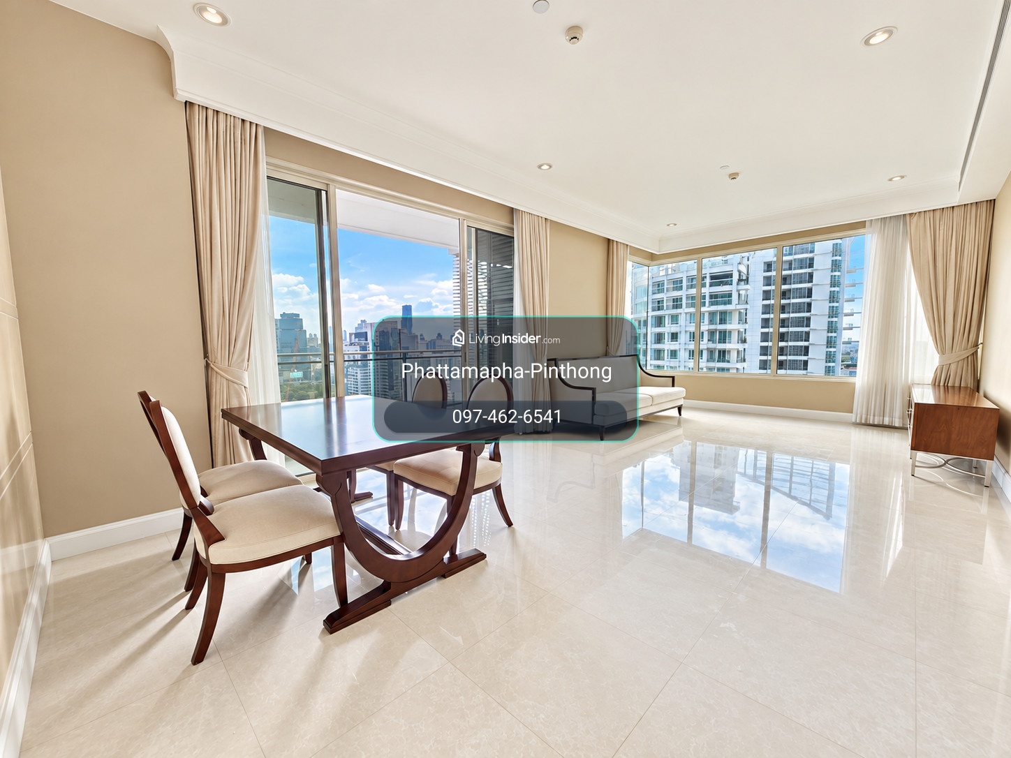 🏙️ Q LANGSUAN คอนโดหรูใจกลางหลังสวนให้เช่า 3 Bed 4 Bath Premium Location – รูปที่ 2