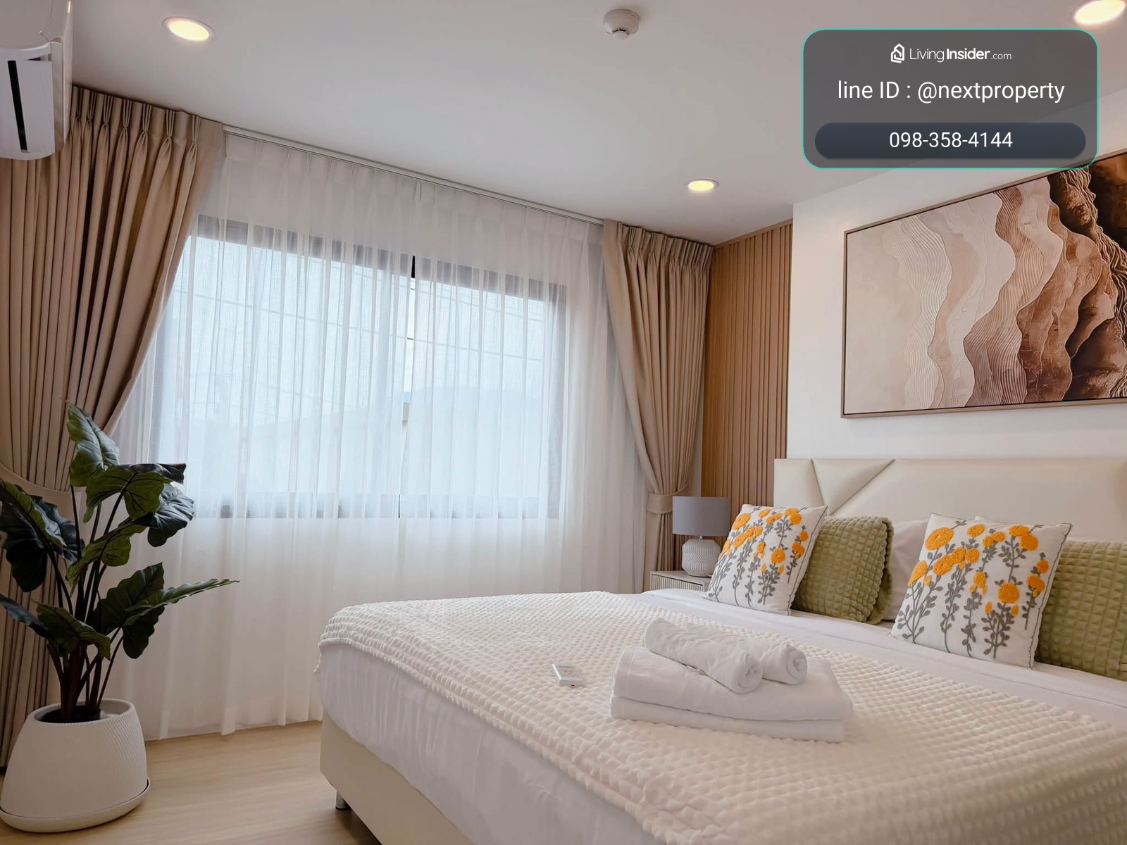 Condo for sale, Ratchaporn Condo, Kathu, Phuket, with appliances as shown in the picture. All new furniture – รูปที่ 2