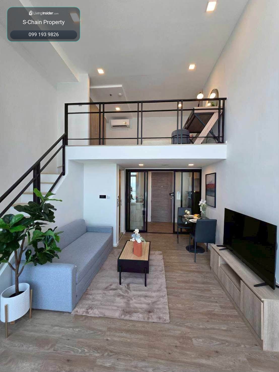 🌊✨ Duplex ชั้นสูง ห้องริม! วิวแม่น้ำเจ้าพระยา 🏙️ MODIZ Sukhumvit 50 🏙️ NO-124 – รูปที่ 4