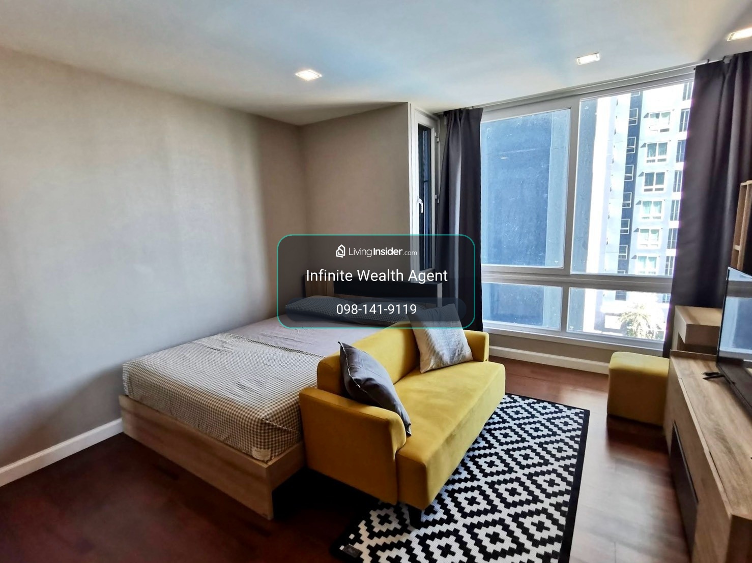 ✨ Airy Pool View Studio | The Metropolis Samrong • 0m to BTS/MRT Samrong • 28 sqm fully furnished • Move-in 1 Nov ⚡ Only 10k! Book now! – รูปที่ 2