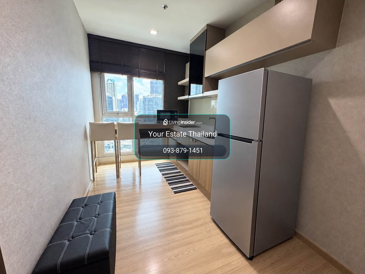 Rhythm Sathorn คอนโด 1ห้องนอน ห้องสวยเฟอร์นิเจอร์ครบค่ะ – รูปที่ 4