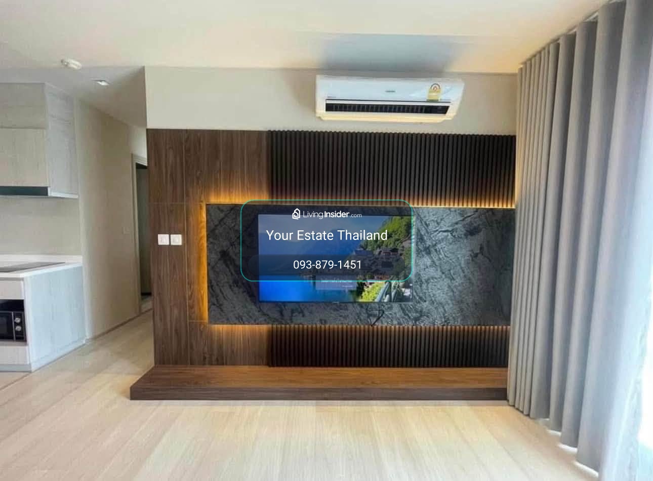 Life one wireless condo, beautifully decorated room, 2 bedrooms, available and ready for rent. – รูปที่ 2
