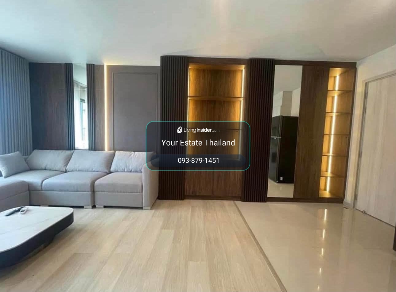 Life one wireless condo, beautifully decorated room, 2 bedrooms, available and ready for rent. – รูปที่ 4